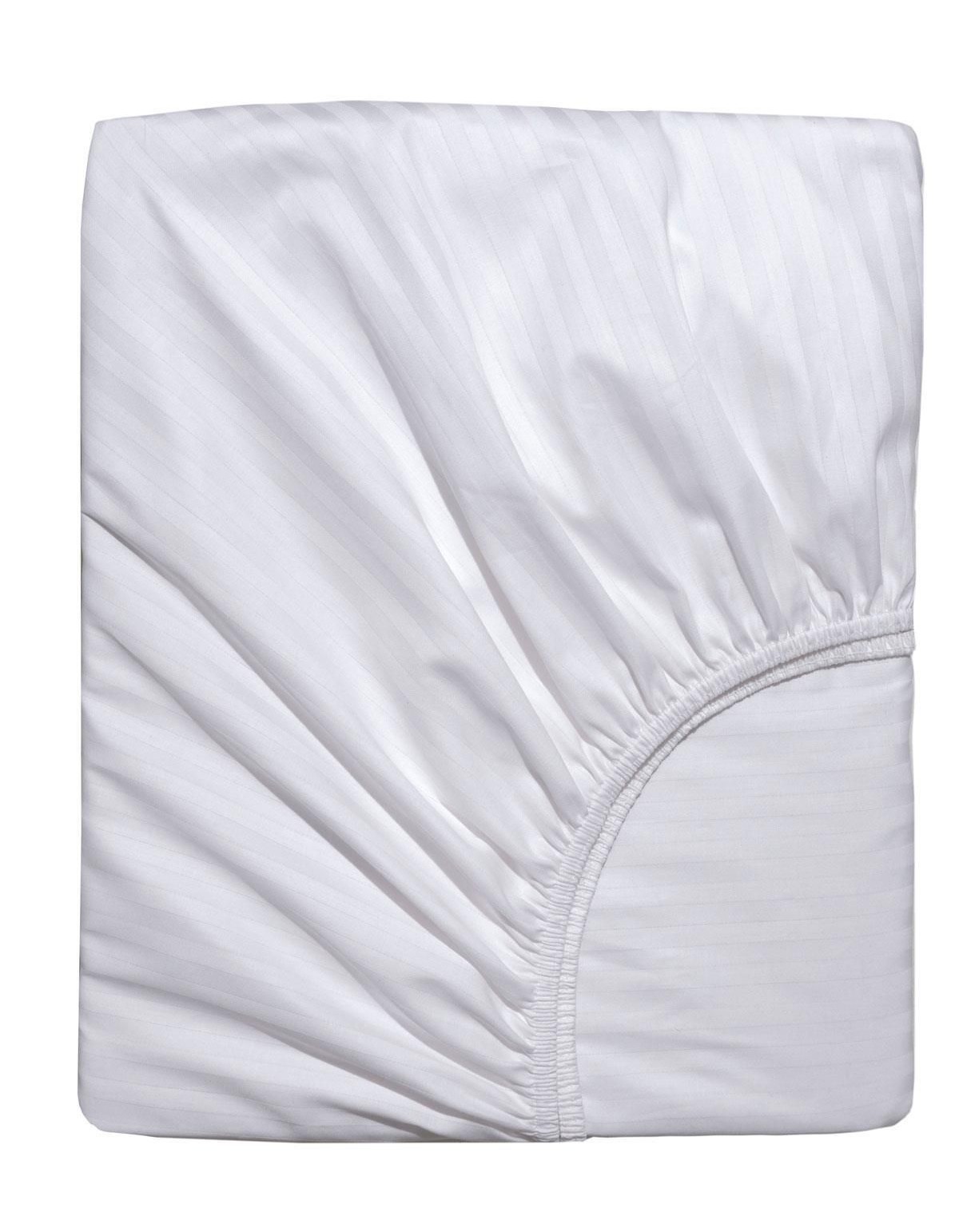 Varol King Size Fitted Saten Çarşaf Takımı - Beyaz