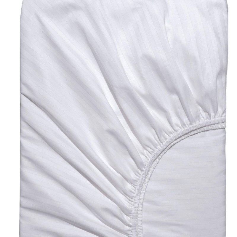 Varol King Size Fitted Saten Çarşaf Takımı - Beyaz