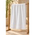Varol Elegant Bambu Banyo Havlusu 80×150 cm – %70 Bambu %30 Pamuk - BEYAZ