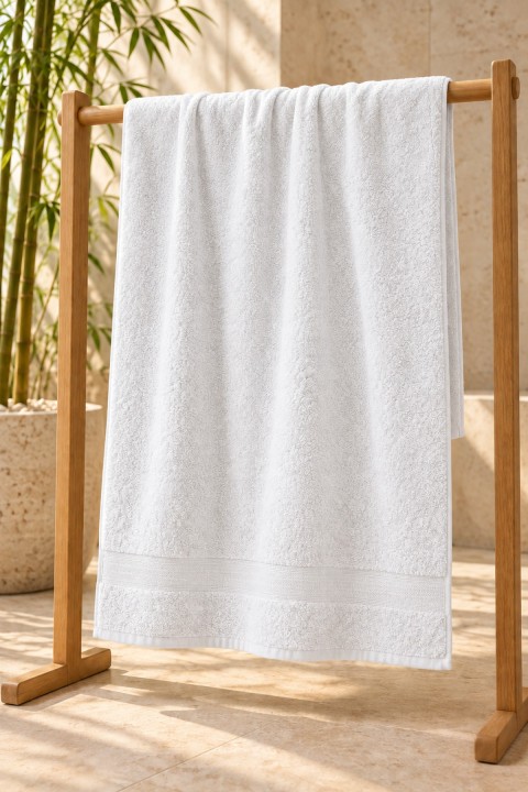 Varol Elegant Bambu Banyo Havlusu 80×150 cm – %70 Bambu %30 Pamuk