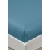 Varol %100 Pamuk Saten Stripe Tek Kişilik Lastikli Çarşaf Takımı – 30 cm – 1 Yastık Kılıfı – 120x200cm - MAVİ