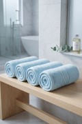 Varol 4 Adet Kronos Serisi Otel El Yüz Havlusu 50x90 300gr görseli 5