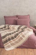 Varol 4 Katlı %100 Pamuk Müslin Pike & Yatak Örtüsü – 230x250 cm görseli 7