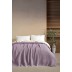 Varol 5 Katlı Çift Kişilik %100 Pamuk Müslin Yatak Örtüsü – 230x240 cm - LİLA
