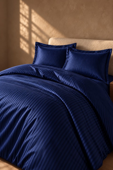 Varol Milano Serisi %100 Pamuk Saten King Size Nevresim Takımı – 220x240 cm, Oxford Yastık Kılıflı