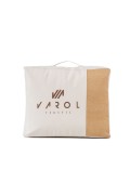 Varol Pure Woll Tek Kişilik Yün Yorgan (155x215 cm) – %100 Pamuk Kılıf | Bez Çantalı görseli 7