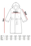 Varol Bambu Nakışlı Çocuk Bornozu - M.Craft görseli 4