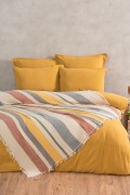 Varol 4 Katlı %100 Pamuk Müslin Pike & Yatak Örtüsü – 230x250 cm görseli 8