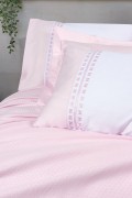 Cotton Box Lusso Bambu Çift Kişilik Pike Takımı Spruce Pudra görseli 3