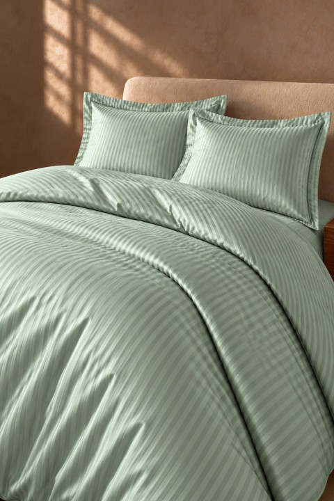 Varol Milano Serisi %100 Pamuk Saten King Size Nevresim Takımı – 220x240 cm, Oxford Yastık Kılıflı