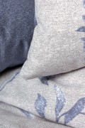 Cotton Box Modeline Tek Kişilik Nevresim Takımı Nitsa Lacivert görseli 4