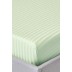 Varol %100 Pamuk Saten Stripe Battal Boy (King Size) Lastikli Çarşaf Takımı – 30 cm – 2 Yastık Kılıfı – 180x200 - A.YEŞİL