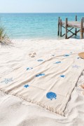 Varol Organik %100 Pamuk Müslin Peştemal - Seashell