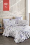 Varol Royal Saten 300TC Nevresim Takımı (Çift Nevresimli) Family Size  - ESSENZA