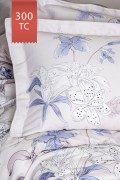 Varol Royal Saten 300TC Nevresim Takımı (Çift Nevresimli) Family Size  - ESSENZA görseli 3