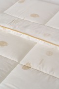 Varol Pure Woll Tek Kişilik Yün Yorgan (155x215 cm) – %100 Pamuk Kılıf | Bez Çantalı görseli 3