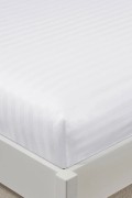 Varol %100 Pamuk Saten Stripe Tek Kişilik Lastikli Çarşaf Takımı – 30 cm – 1 Yastık Kılıfı görseli 7