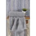 Varol Lavin %100 Premium Cotton El Havlusu 50x90cm EKRU - GRİ