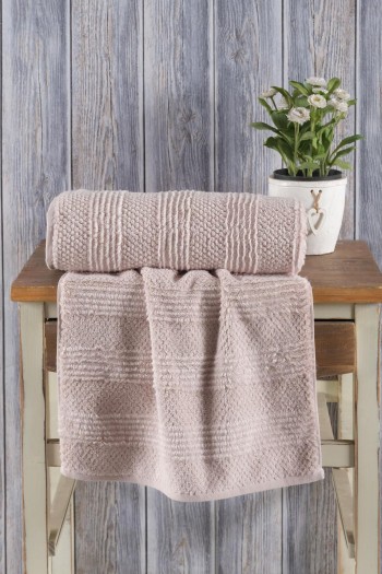 Varol Lavin %100 Premium Cotton El Havlusu 50x90cm - PUDRA-50X90CM