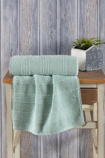 Varol Lavin %100 Premium Cotton El Havlusu 50x90cm - YEŞİL-50X90CM