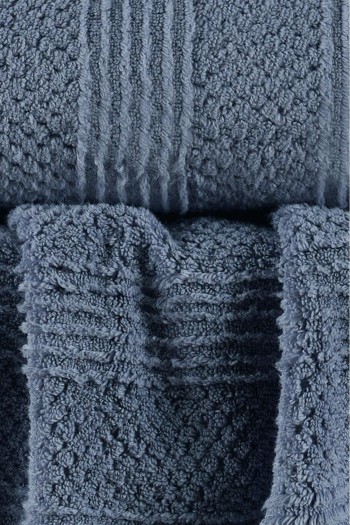 Varol Lavin %100 Premium Cotton El Havlusu 50x90cm - 50X90CM-İNDİGO