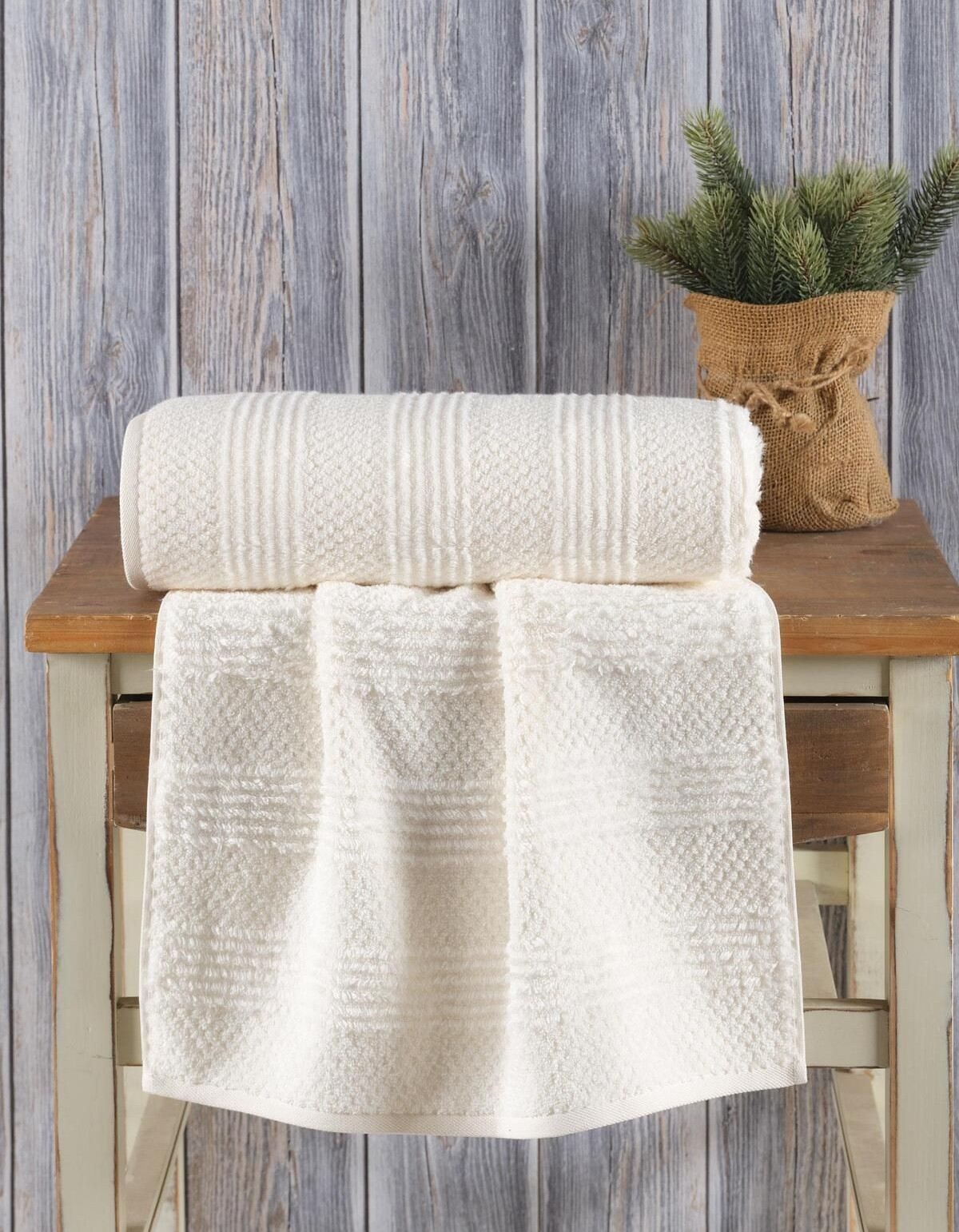 Varol Lavin %100 Premium Cotton El Havlusu 50x90cm