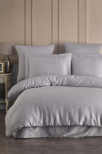 Varol Liyosel Jakar Nevresim Takımı Çift Kişilik - Lienzo A.Gri