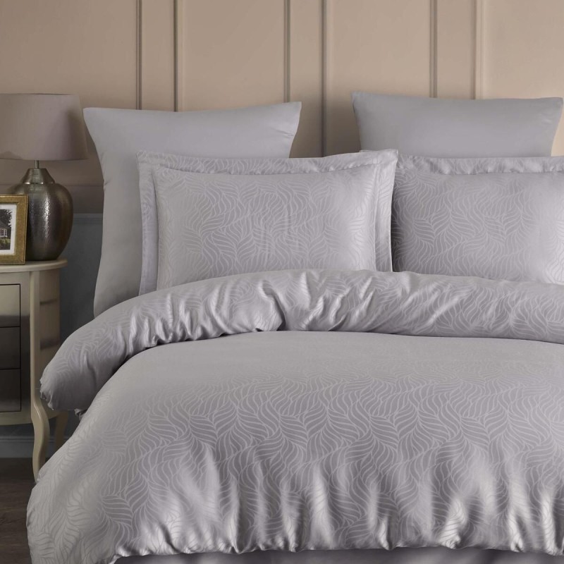 Varol Liyosel Jakar Nevresim Takımı Çift Kişilik - Lienzo A.Gri