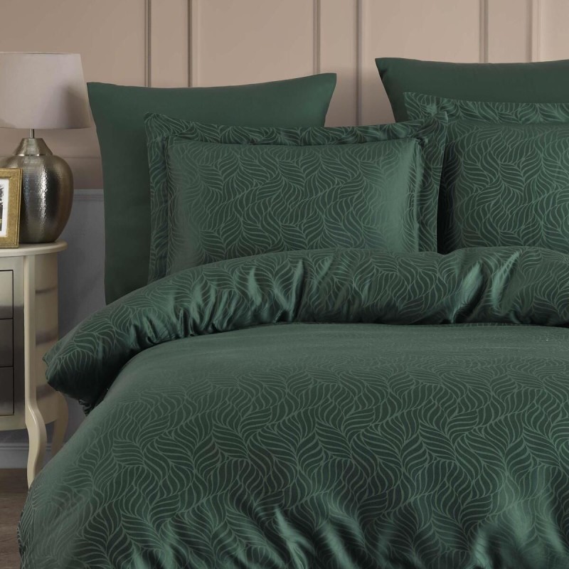 Varol Liyosel Jakar Nevresim Takımı Çift Kişilik - Lienzo Yeşil Varol Liyosel Jakar Nevresim Takımı Çift Kişilik - Lienzo Yeşil