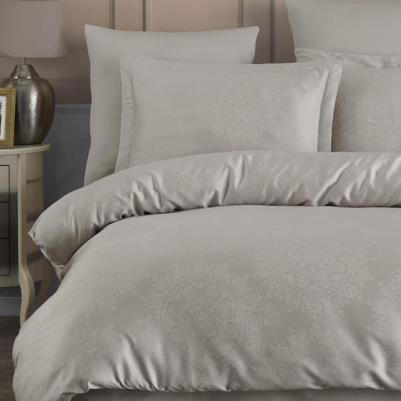 Varol Liyosel Jakar Nevresim Takımı Çift Kişilik - Nothingham Taş Varol Liyosel Jakar Nevresim Takımı Çift Kişilik - Nothingham Taş