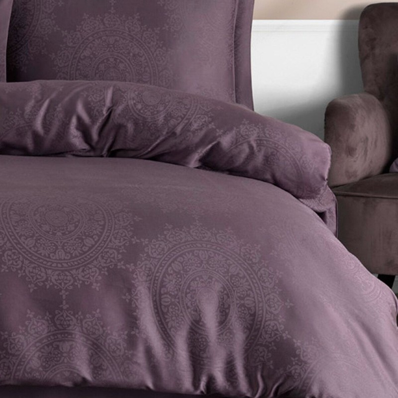 Varol Liyosel Jakar Nevresim Takımı Tek Kişilik - Nothingham Mürdüm Varol Liyosel Jakar Nevresim Takımı Tek Kişilik - Nothingham Mürdüm