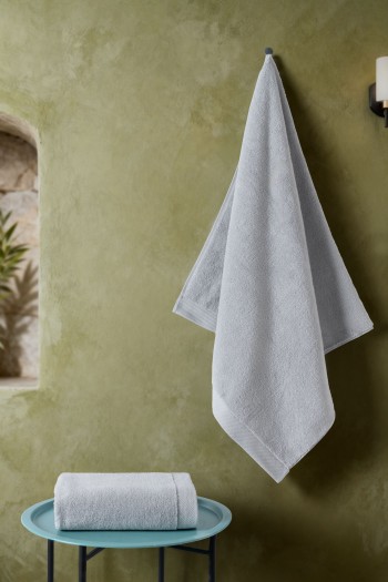 Varol Lord Serisi 2’li Microcotton Havlu Seti – 50x90 & 80x150 cm, 500 gsm - GRİ-STANDART