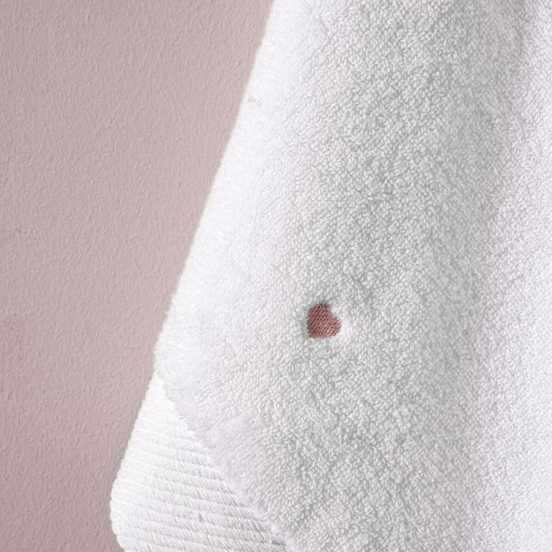 Varol Love Serisi Nakışlı Micro Cotton Banyo Havlu Seti