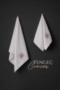 Varol Lüks Microcotton Burç Nakışlı Havlu Seti – Yumuşak & Dayanıklı görseli 3