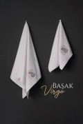 Varol Lüks Microcotton Burç Nakışlı Havlu Seti – Yumuşak & Dayanıklı görseli 4