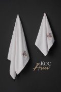 Varol Lüks Microcotton Burç Nakışlı Havlu Seti – Yumuşak & Dayanıklı görseli 5