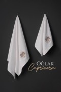 Varol Lüks Microcotton Burç Nakışlı Havlu Seti – Yumuşak & Dayanıklı görseli 8