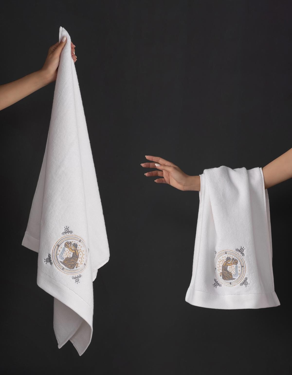 Varol Lüks Microcotton Burç Nakışlı Havlu Seti – Yumuşak & Dayanıklı Varol Lüks Microcotton Burç Nakışlı Havlu Seti – Yumuşak & Dayanıklı