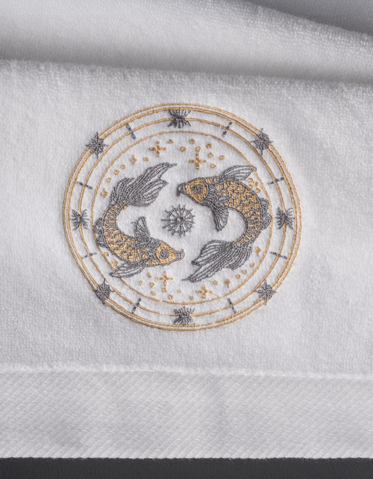 Varol Lüks Microcotton Burç Nakışlı Havlu Seti – Yumuşak & Dayanıklı Varol Lüks Microcotton Burç Nakışlı Havlu Seti – Yumuşak & Dayanıklı