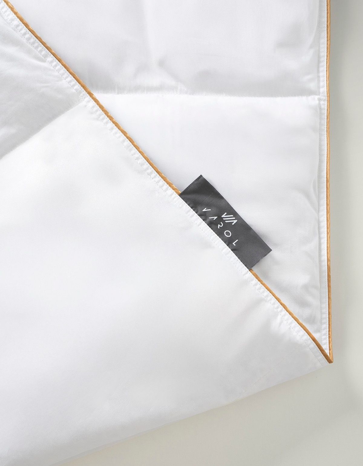 Varol Luxury %90 Gıdık Kaz Tüyü Yorgan – Tek Kişilik 155x215 cm