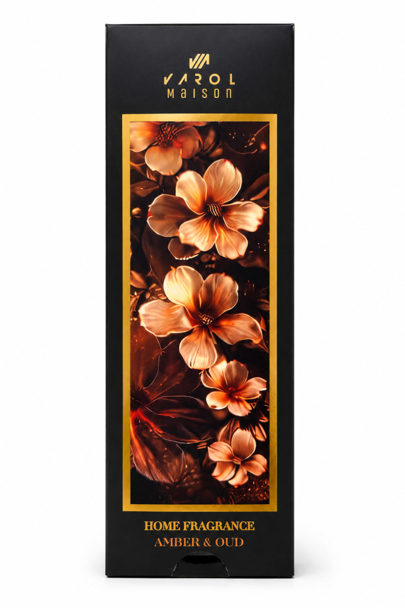 Varol Maison Amber Oud Çubuklu Oda Parfümü 120 ml detay görseli