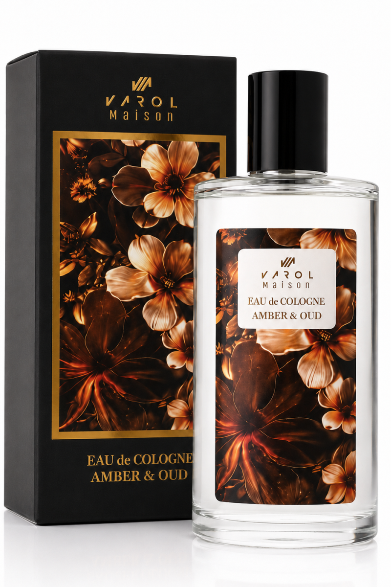 Varol Maison Amber Oud Kolonya 200 ml doku detayı