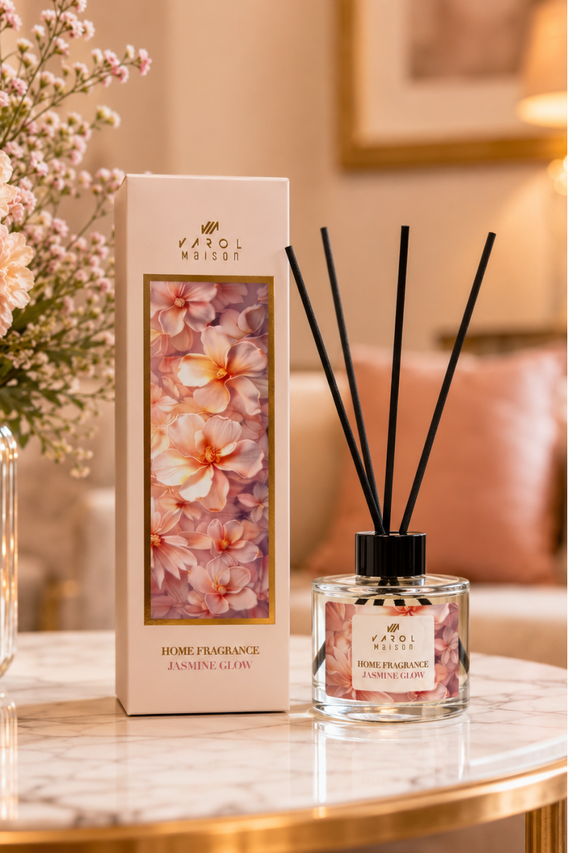 Varol Maison Jasmine Glow Çubuklu Oda Parfümü 120 ml