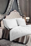 Varol Majesti Premium Nano Elyaf Yorgan – Çift Kişilik Beyaz 195x215cm görseli 3