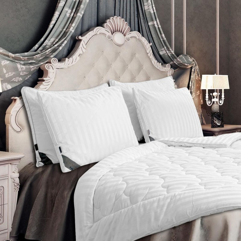 Varol Majesti Yorgan King Size Beyaz