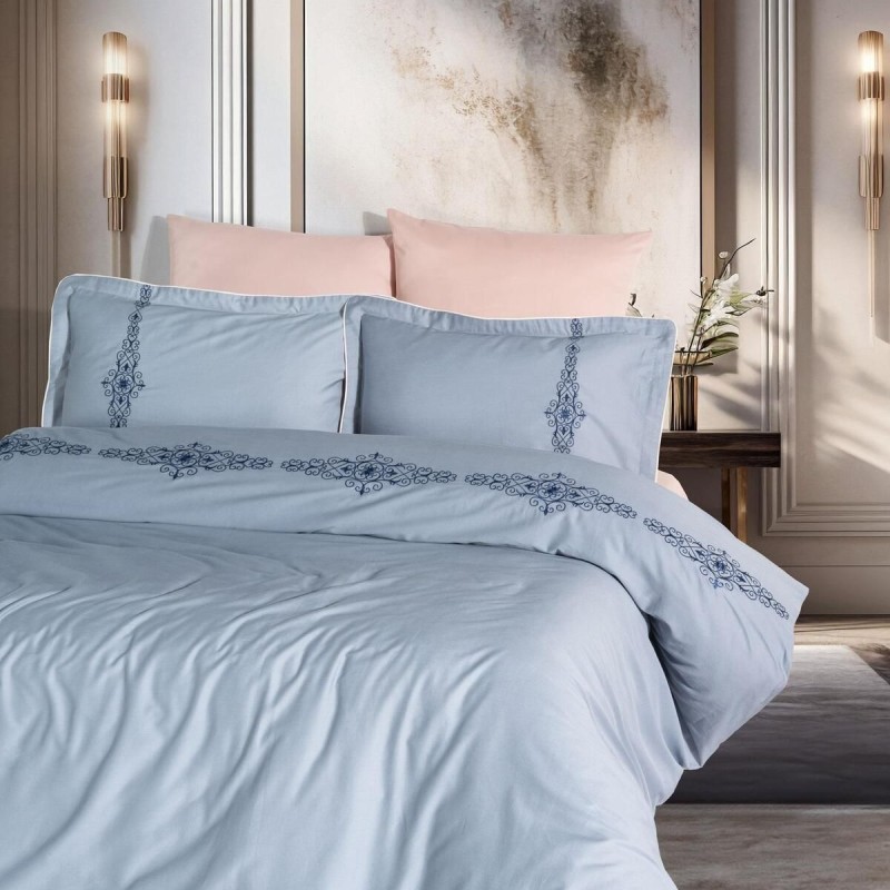 Varol Nakışlı Pamuk Saten Çift Kişilik Nevresim Takımı Varol Nakışlı Pamuk Saten Çift Kişilik Nevresim Takımı