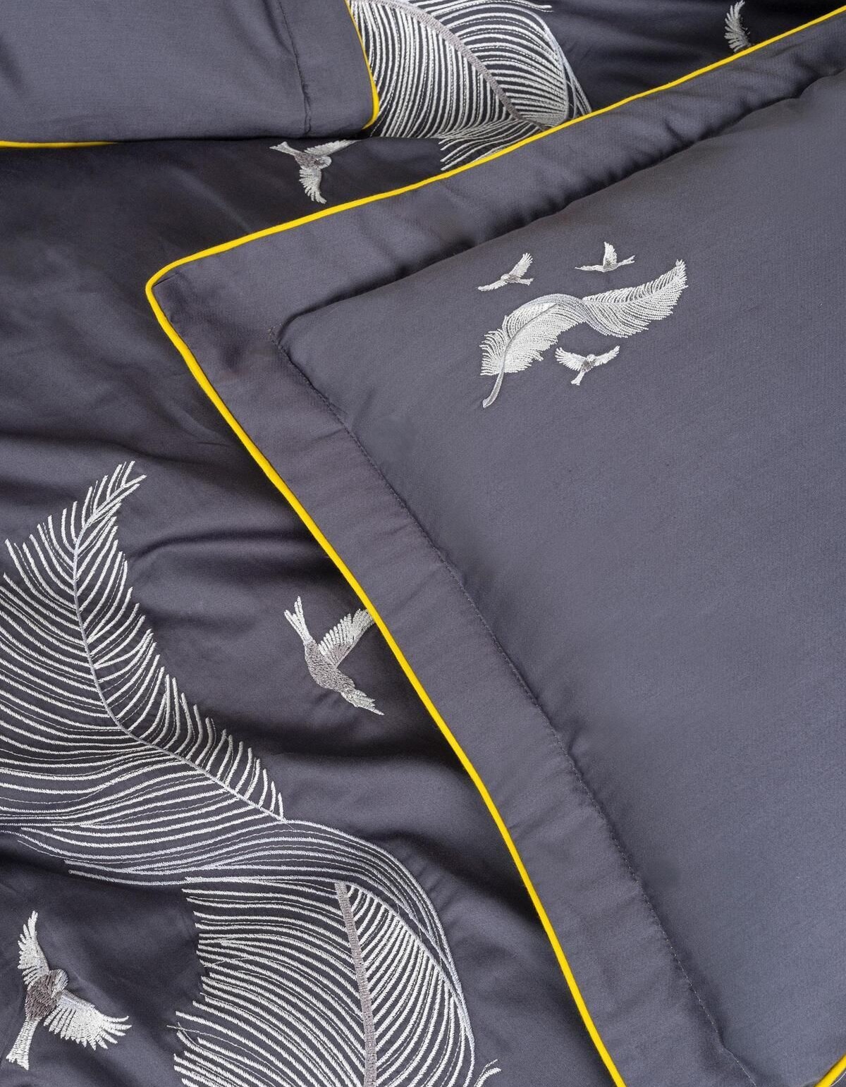 Varol Nakışlı Pamuk Saten Çift Kişilik Nevresim Takımı