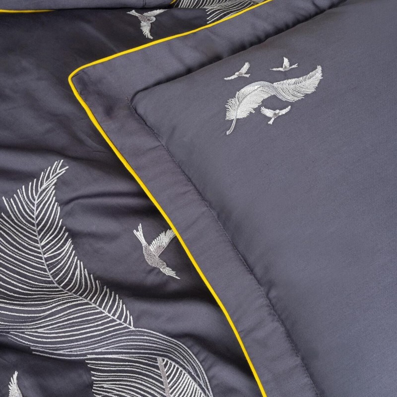 Varol Nakışlı Pamuk Saten Çift Kişilik Nevresim Takımı Varol Nakışlı Pamuk Saten Çift Kişilik Nevresim Takımı