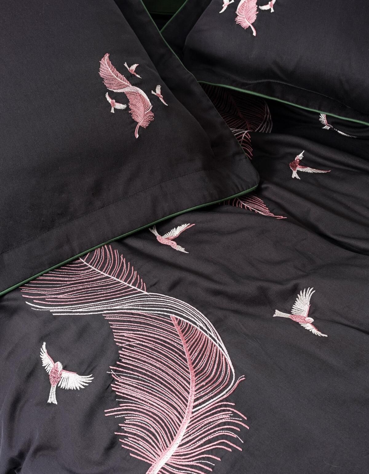 Varol Nakışlı Pamuk Saten Çift Kişilik Nevresim Takımı