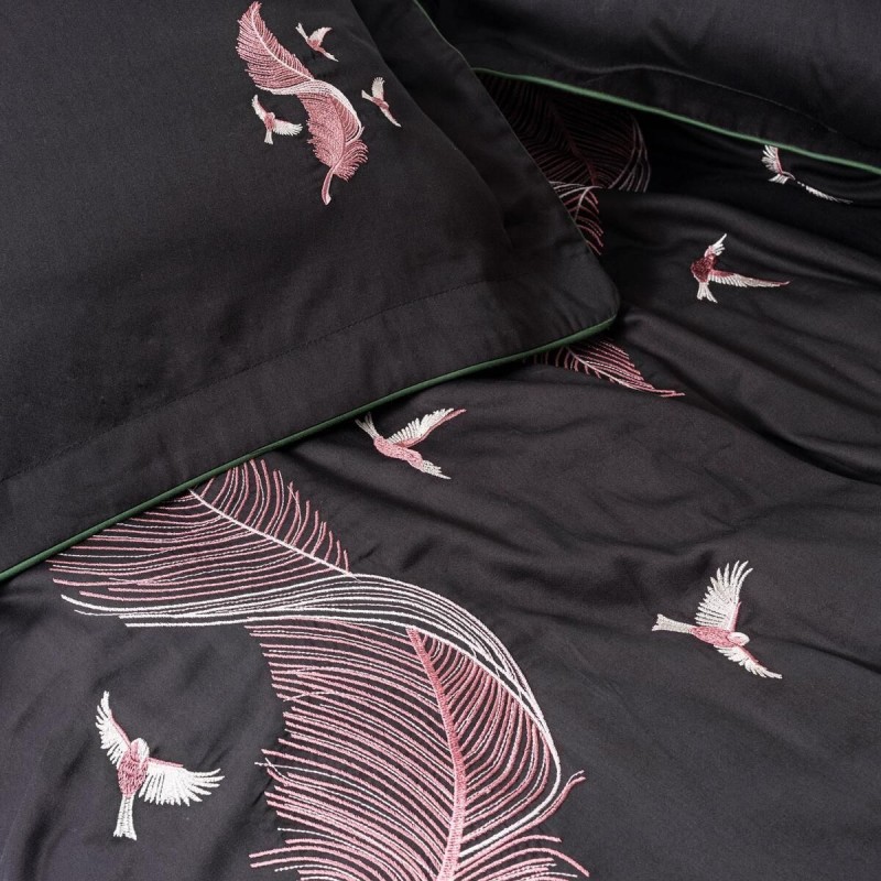 Varol Nakışlı Pamuk Saten Çift Kişilik Nevresim Takımı Varol Nakışlı Pamuk Saten Çift Kişilik Nevresim Takımı